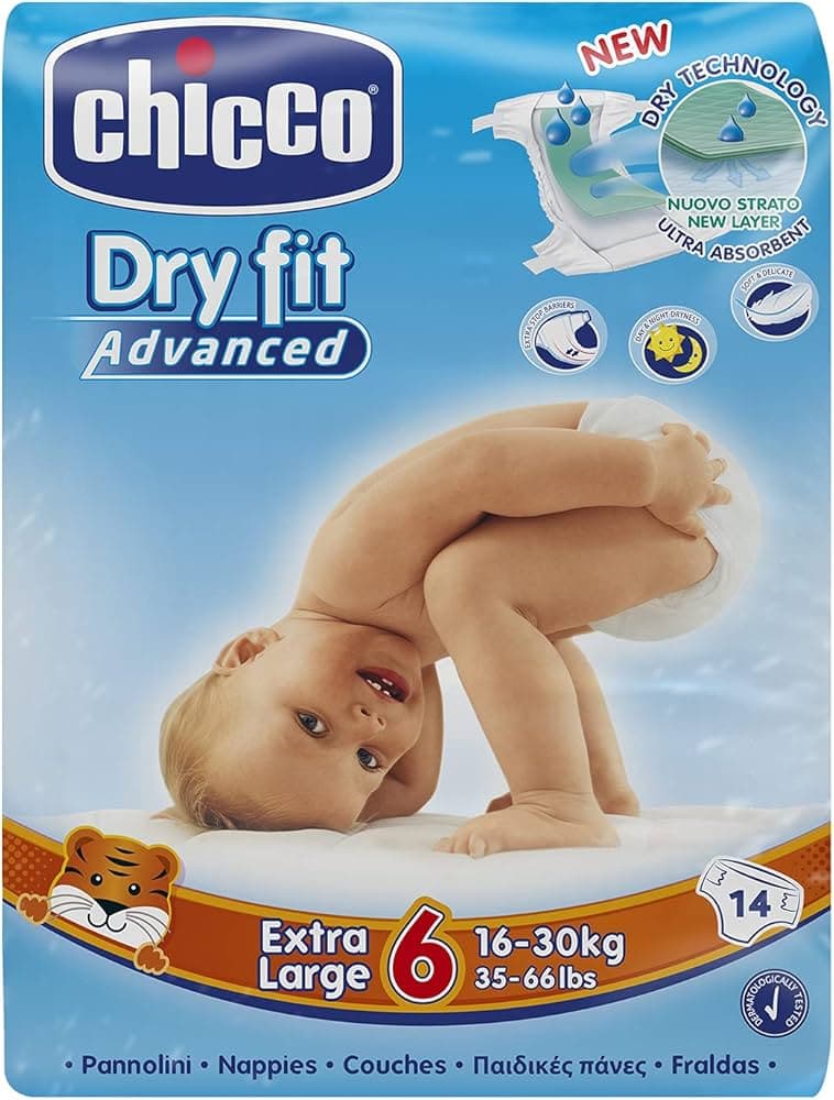 Chicco Couche Extra Large 16-30KG BT 14