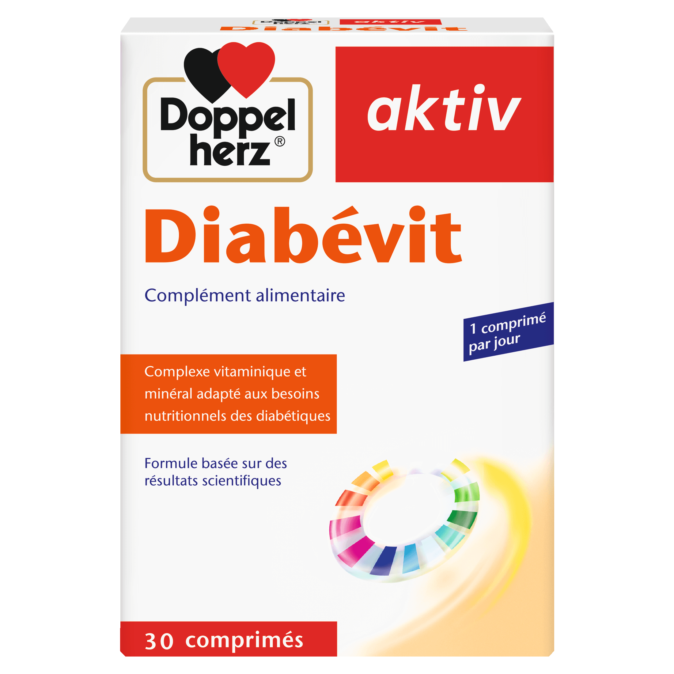 Aktiv Diabevit 30 Comprimes