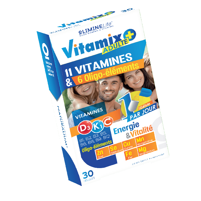 Naturalium Vitamix+ Adultes BT 30 Gellules