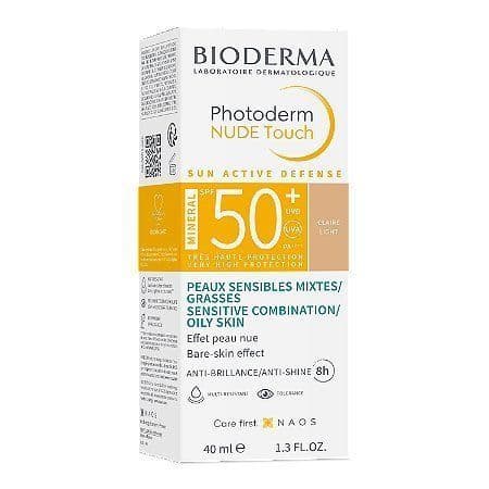 Bioderma Photoderm Nude Claires SPF50+ 40ML