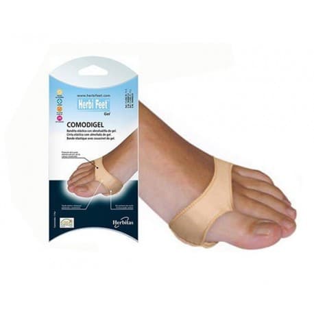 Herbi Feet Coussinet Double Protection Metatarsienne et Allux Valgus Large 11.058.16