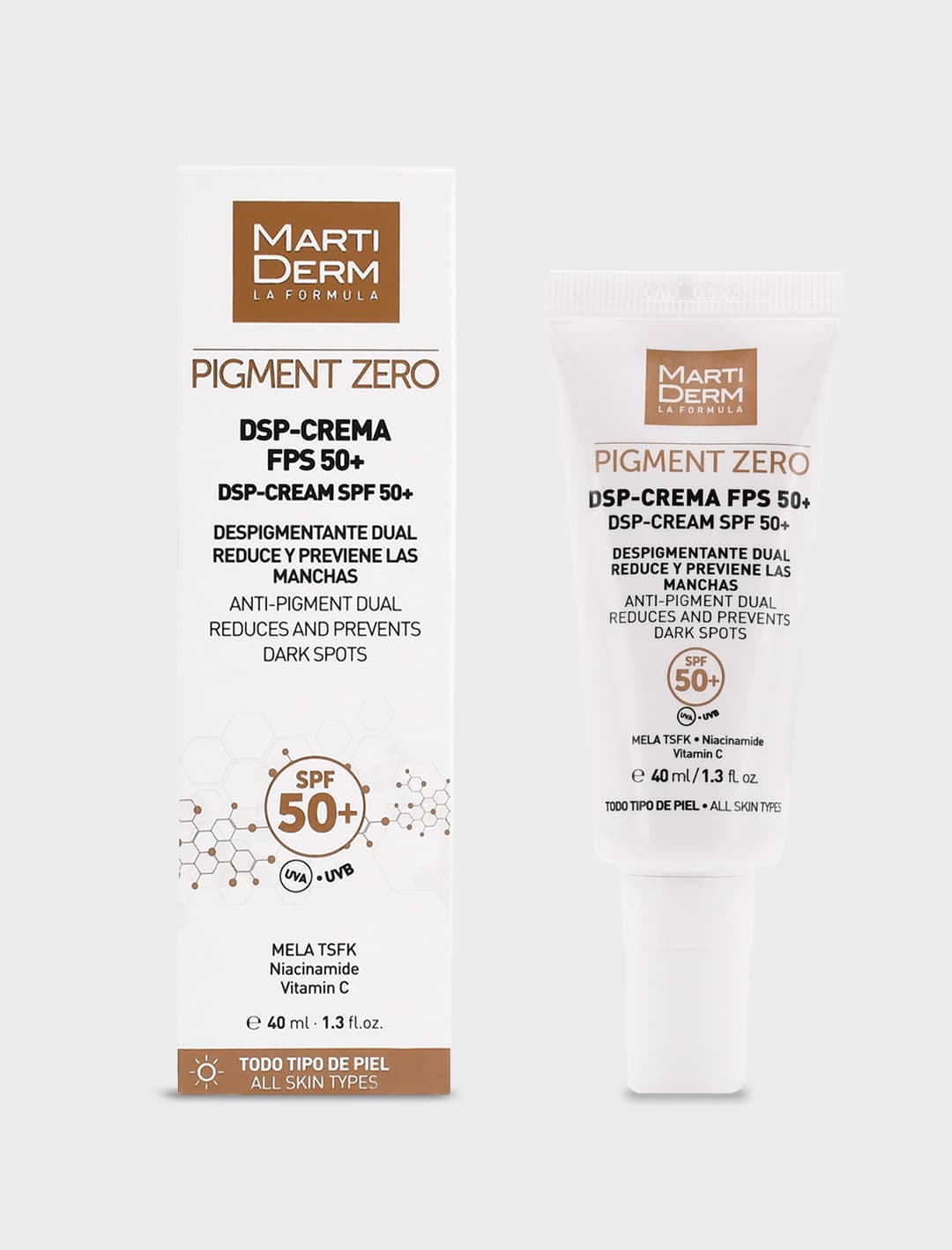 Martiderm Pigment Zero Dsp Creme SPF50+ 30ML