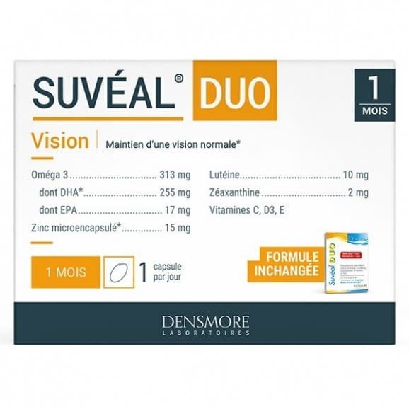 Suveal Duo Vision 1 Mois 30 Capsules
