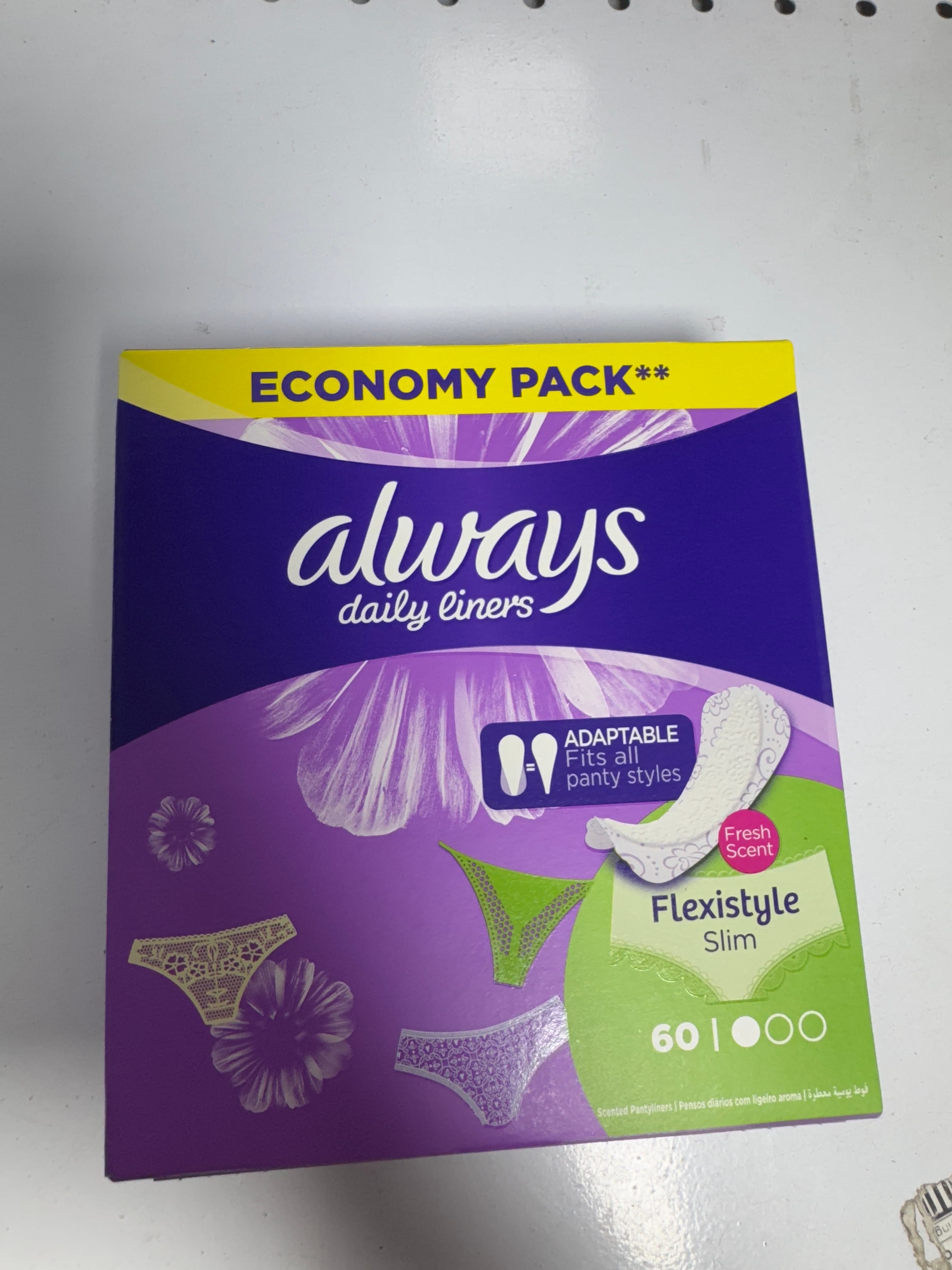 Always Protege Flexistyle Slim Fresh BT 60