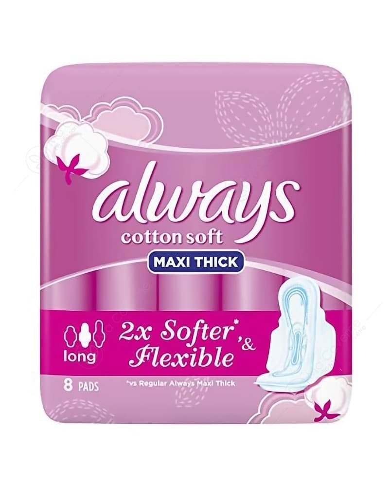 Always Maxi Think Long Rose BT 8