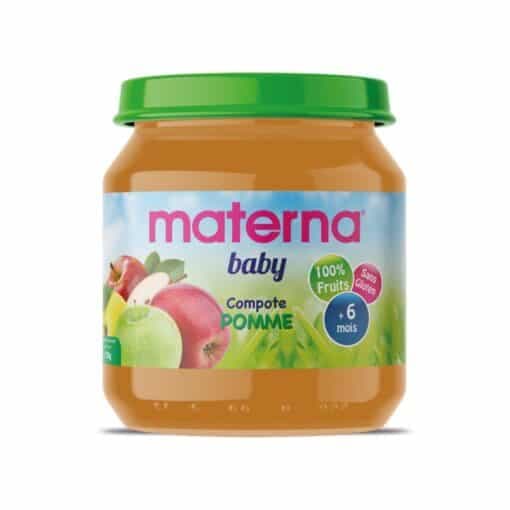 Materna Compote Pomme Miel 130G