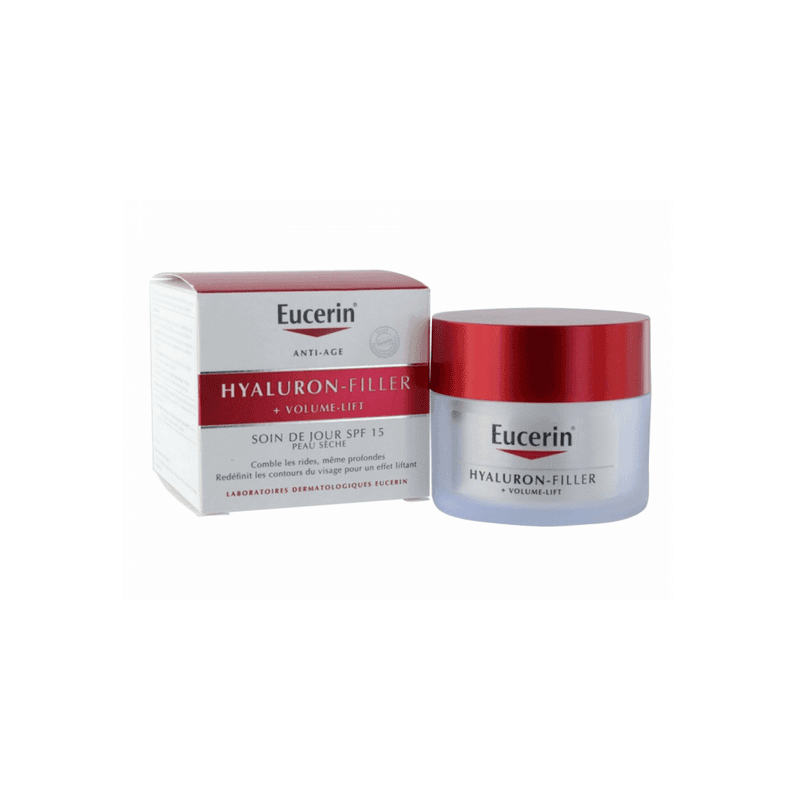 Eucerin Hyaluron Filler Volume Lift Soin Jour Peau Seche 50ML