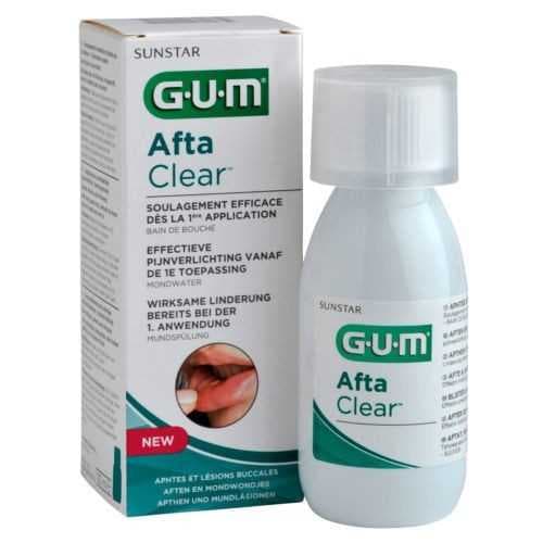 Gum Aftaclear Bain de Bouche 120 ML