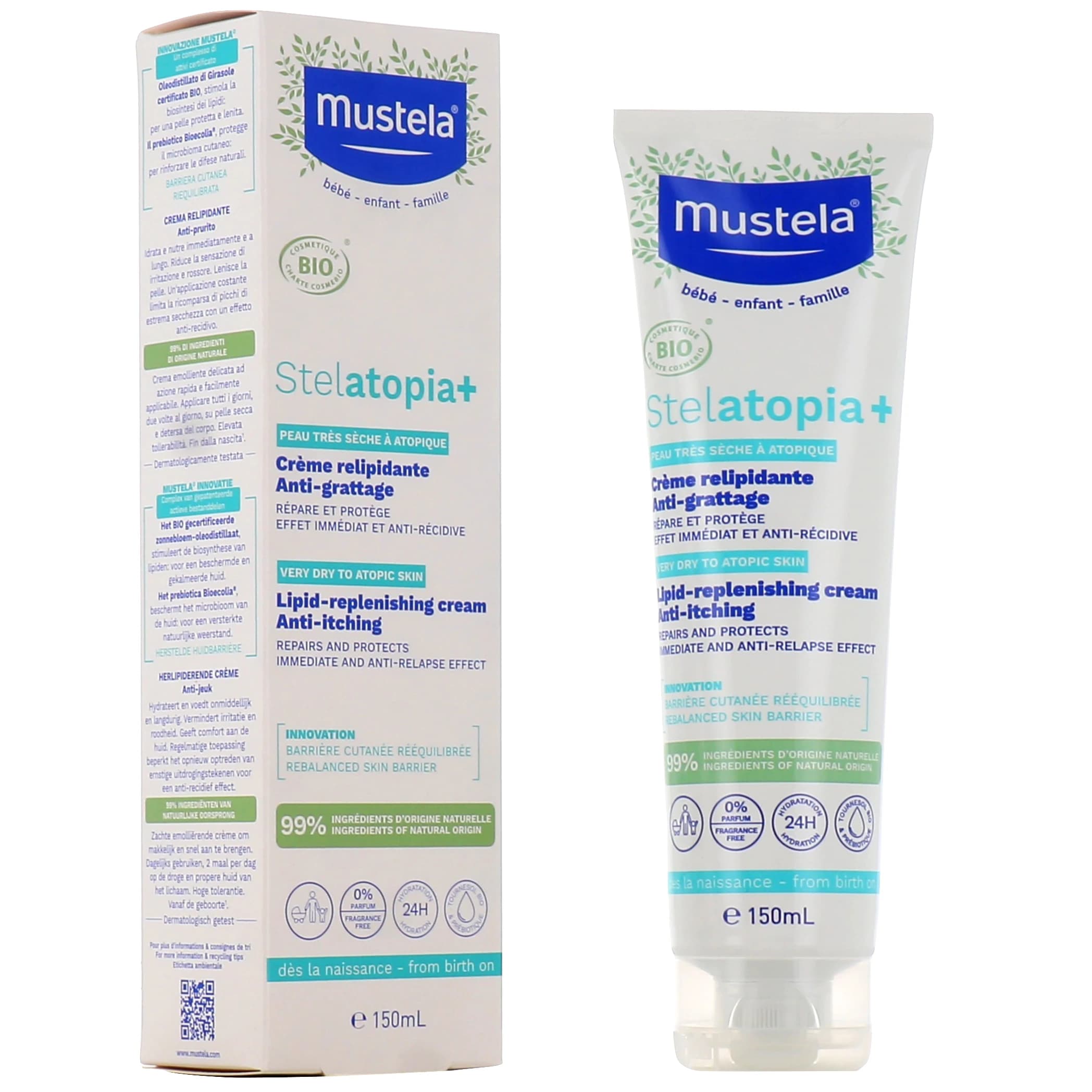 Mustela Stelatopia Creme Emolliente 150ML