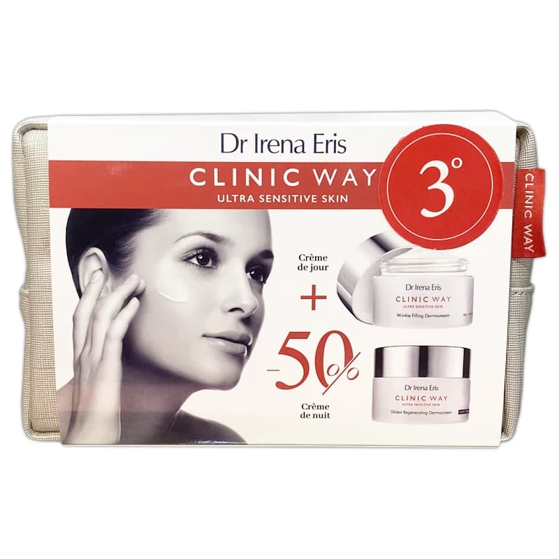 Clinic WAY Trousse 3 Creme de Jour +creme de Nuit -50%