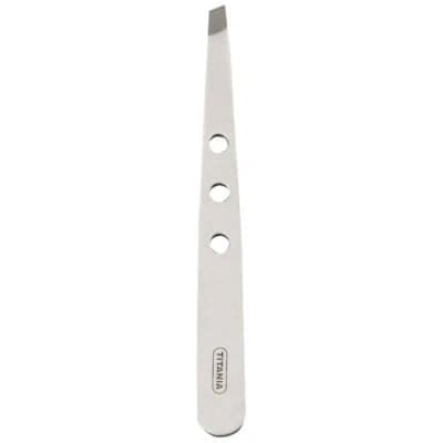 Titania Pince a Epiler Inox Poignee Bleue 1090/61B