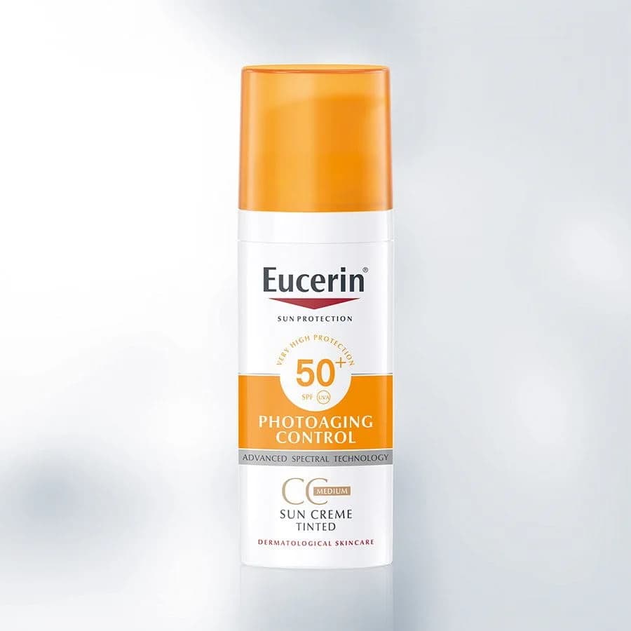 Eucerin Sun Photoaging Control Gel Creme Teinte Medium SPF50+ 50ML