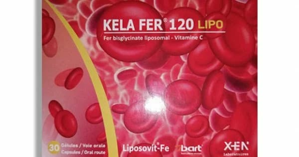 Xen Kela Fer 120 Lipo 30 Gelules
