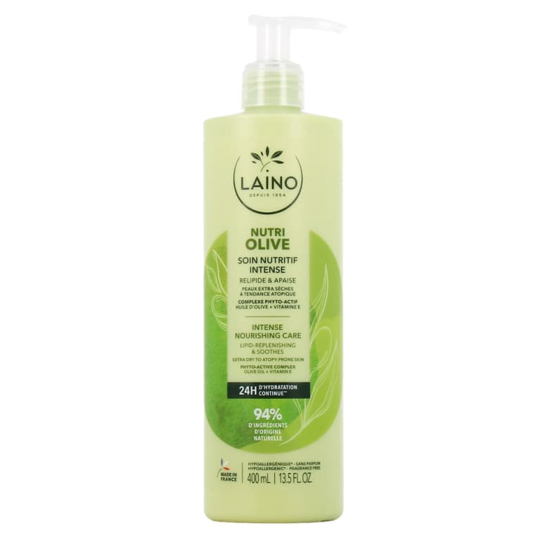 Laino Lait Nutritif Intense Extrait D'olive et Vitamine E 400ML