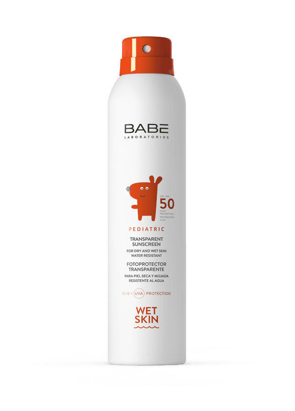 Babe Pediatric Sunscreen Spray Wet Skin SPF50 200ML