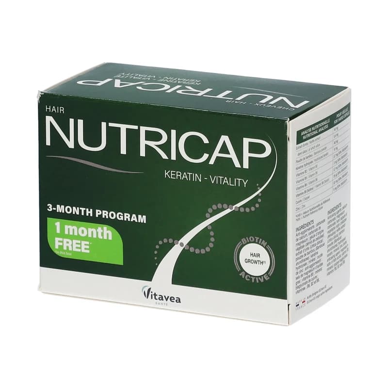 Nutricap Keratine Vitalite 3 Mois de Soins