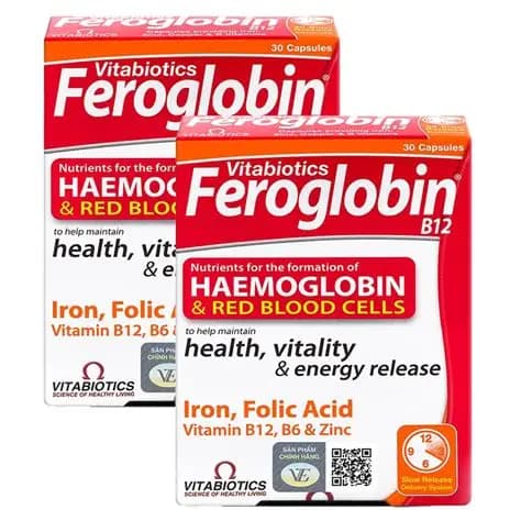 Vitabiotic FEROGLOBIN SIROP 200ML date (01/2026