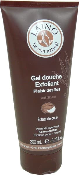 Laino Gel Douche Exfoliant Eclats de Coco 200ML