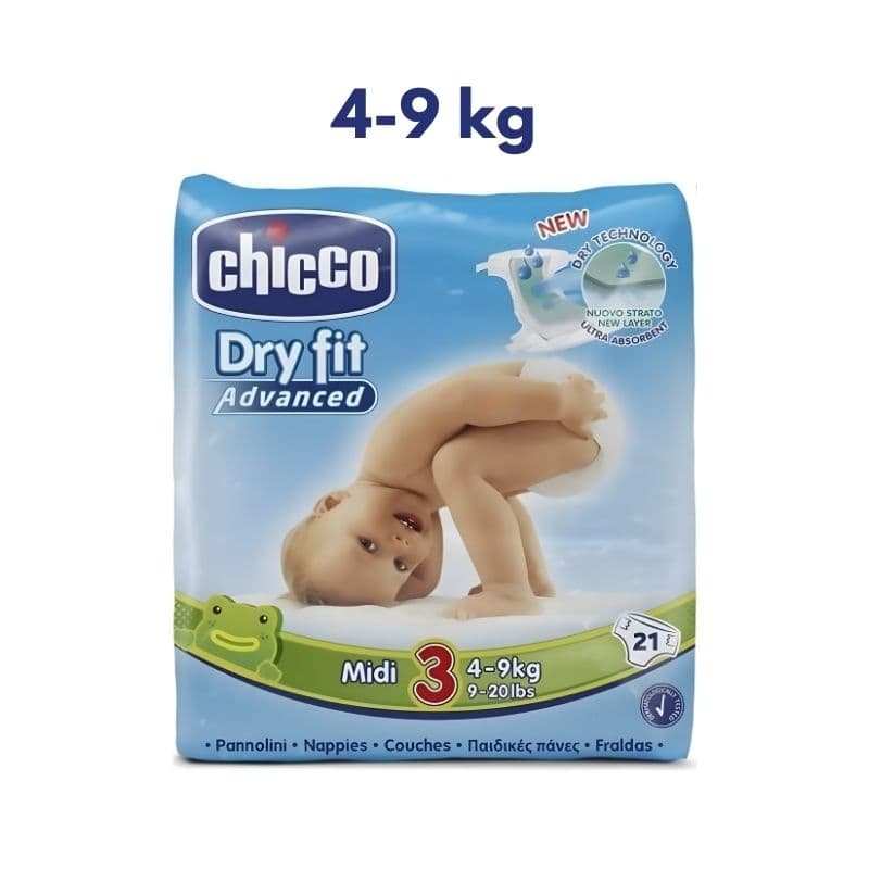 Chicco Couche Midi 4-9KG BT 22 Ref 71720