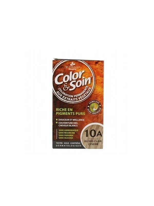 3 Chenes Color Soin Coloration 10A Blond Clair Cendre