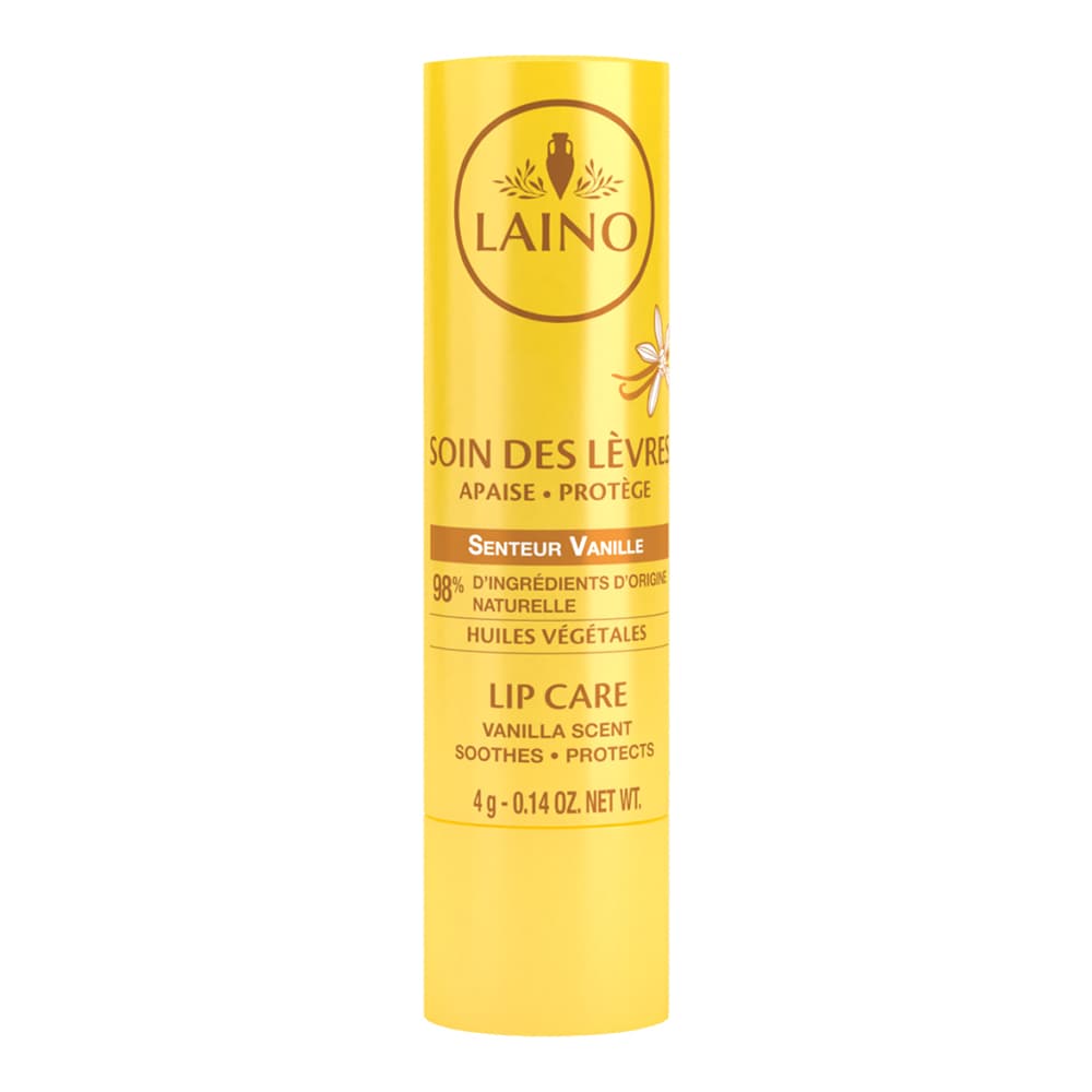 Laino Soin des Levres Fragilisees Gout Vanille 4G