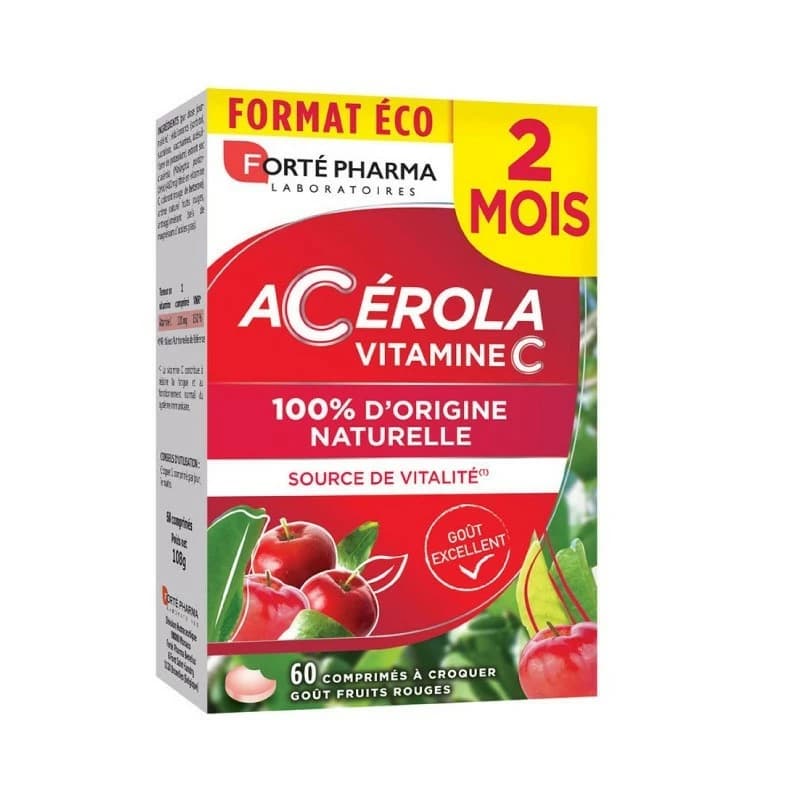 Forté Pharma Energie Acerola 60 Comprimes