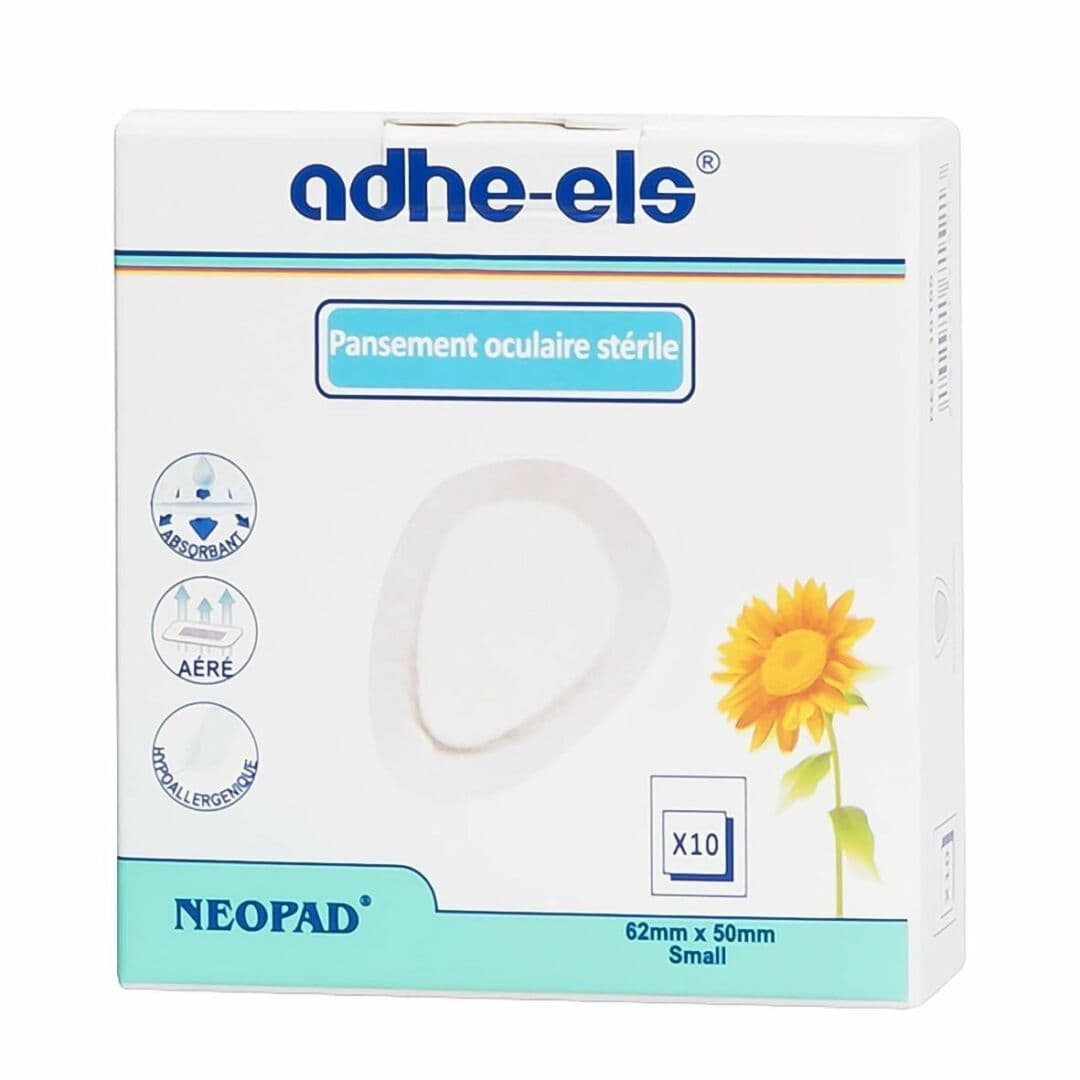 Adheels Neopad Pansement Oculaire Sterile Small