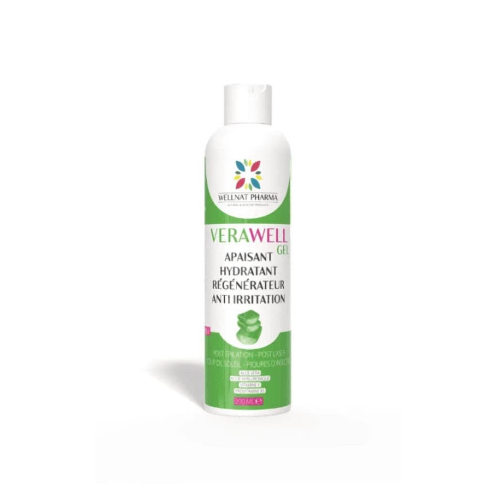 Well Verawell Gel Aleovera Hydratante Apaisant 200ML