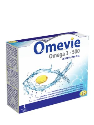 Vital Omevie Omega 3 500 30 Capsules