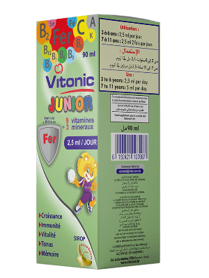 Vitonic Junior Gouttes 90ML