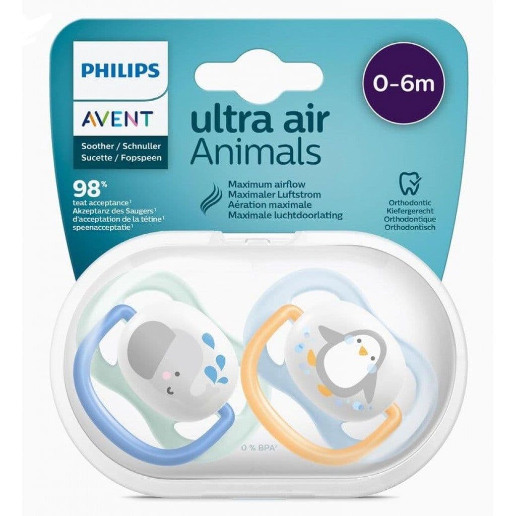 Avent Sucette Garcon Collection Animal 0-6M SCF080/05