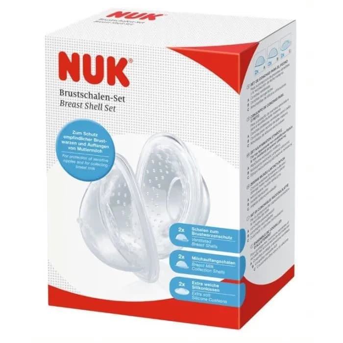 Nuk coquilles d'allaitement protectrices Lot 2
