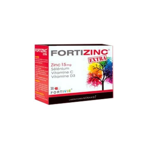 Keravel Fortizinc Extra Gelules BT 30