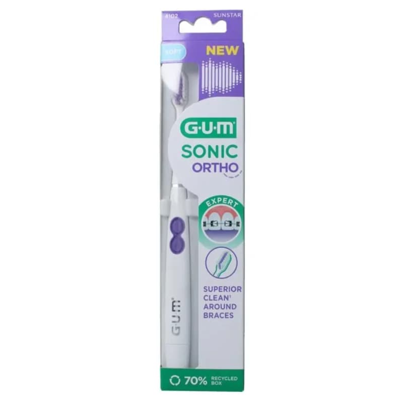 Gum Brosse a Dents Sonic Ortho 4102