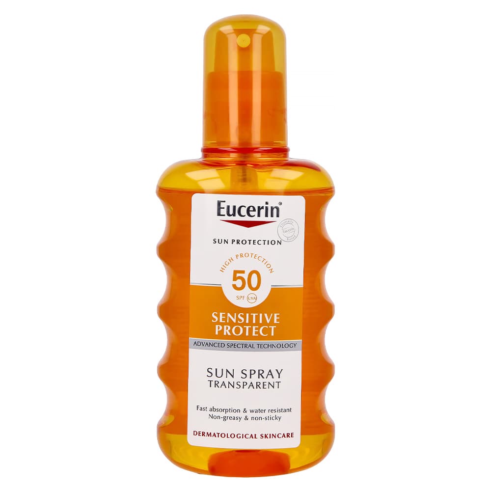 Eucerin Sun Sensitive Protect Spray Transparent SPF50 200ML