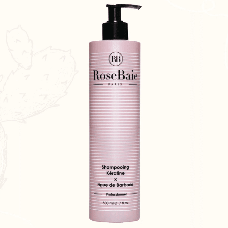 Rosebaie Shampoing Keratine Huile Figue de Barbarie 500 ML