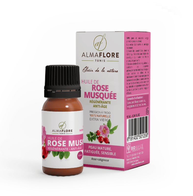 Almaflore Huile de Rose Musquee Bio 10ML
