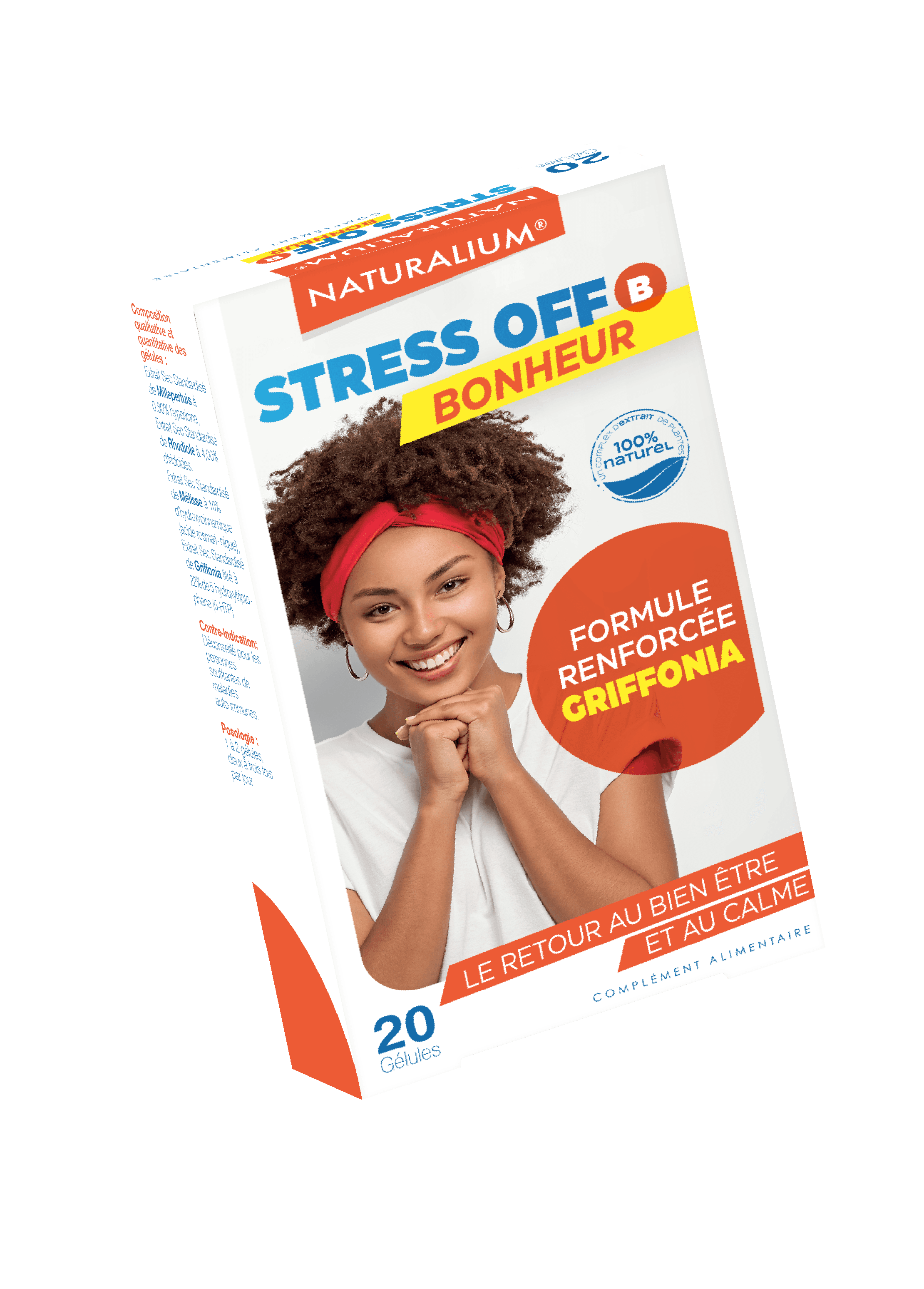 Naturalium Stress Off Bonheur 20 Gelules