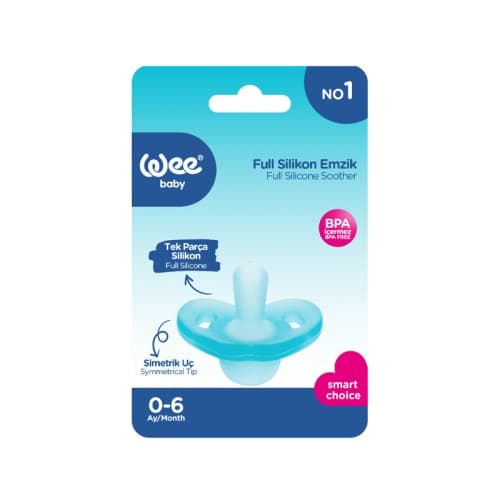 Wee Baby Sucette en Silicone 0-6