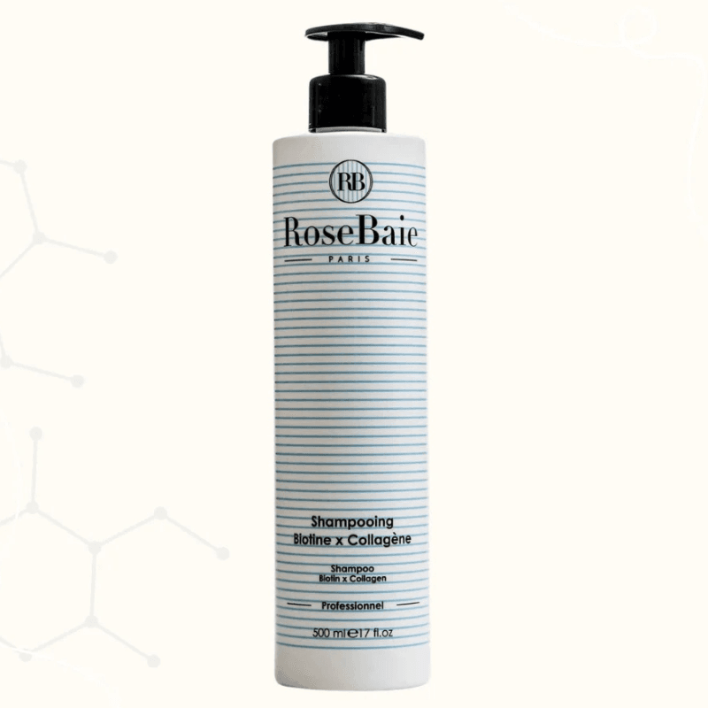 Rosebaie Shampoing Biotine et Collagene 500 ML