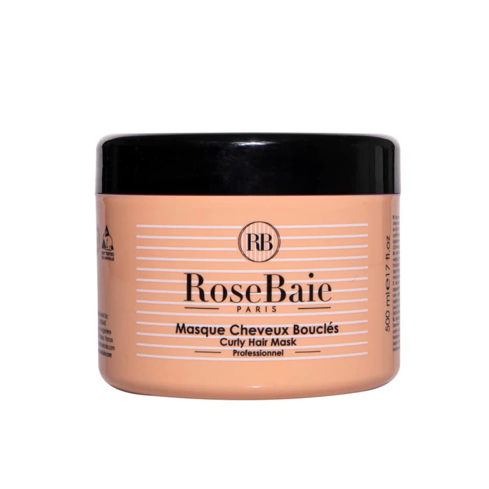 Rosebaie Masque Cheveux Boucles X Huile Davocat 500 ML