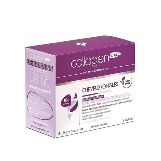 Collagen Vital Cheveux Ongles 10G de 15 Sachets
