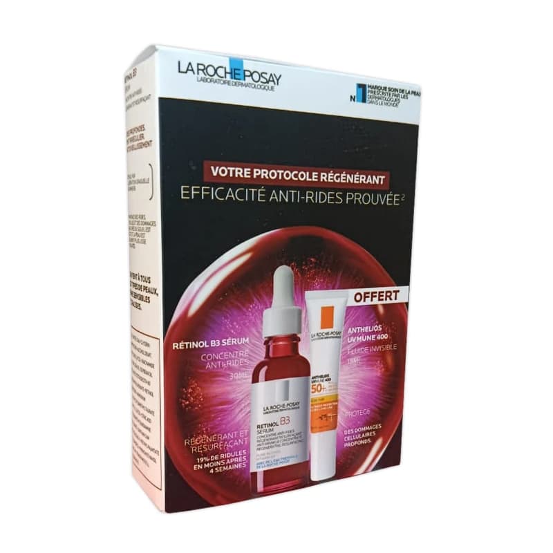 La Roche-Posay COFFRET RETINOL B3 Serum + UVMUNE 400 Fluide Invisible 15ML