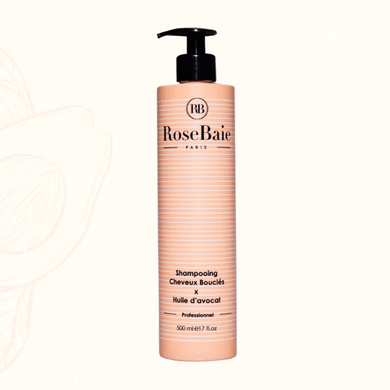 Rosebaie Shampoing Cheveux Boucles X Huile Davocat 500 ML