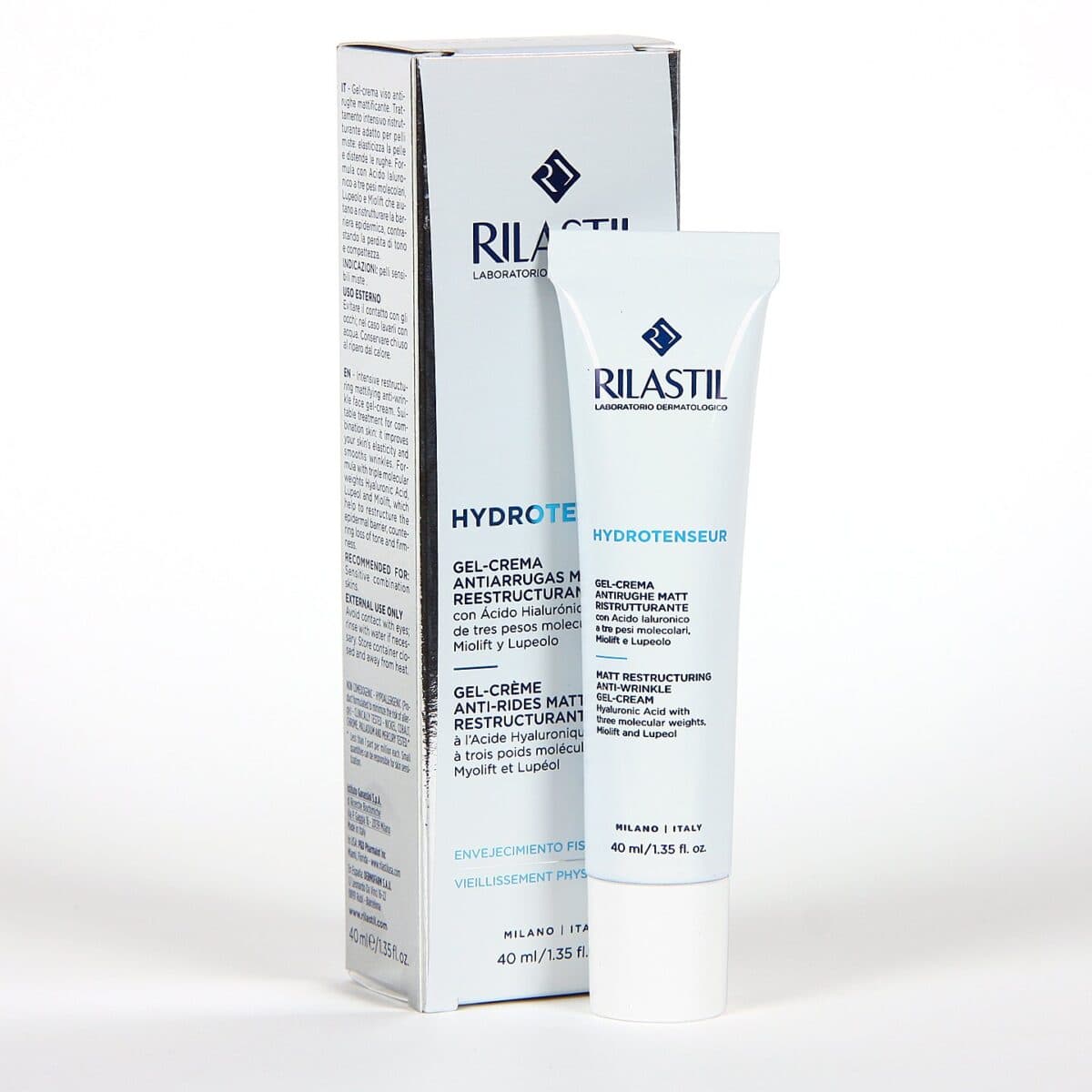 Rilastil Hydrotenseur Gel Creme Anti Rides Restructurant Mat 40ML