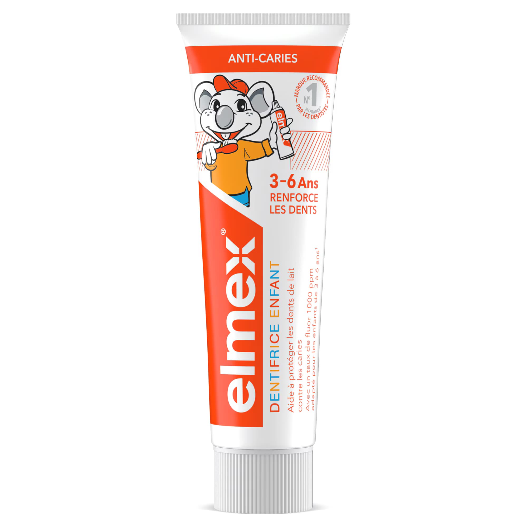 Elmex Dentifrice Kids 3-6 Ans