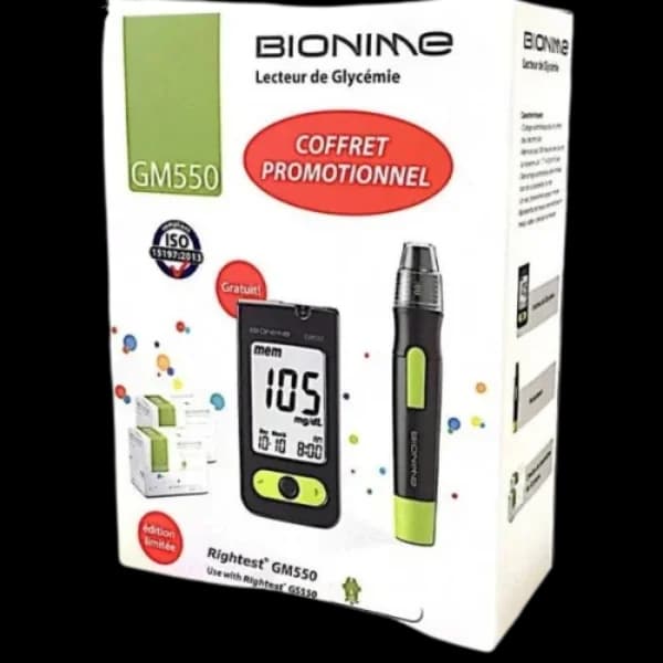 Bionime Coffret 2 BT 50 Bandelettes + Lecteur